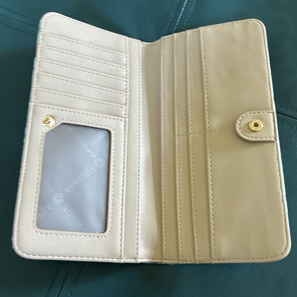 Aphison Floral Leather Wallet - Picture 5 of 7